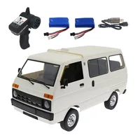 1/10 Wpl D42 Rc Car 2.4g Simulation Van Drift Truck Led Remote Control Vehicle Off-road Tj110 Rc Car For Boys Kids Gifts Toy 2