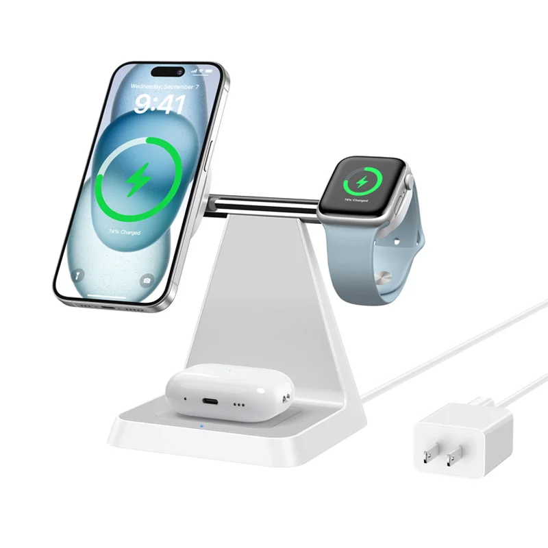Magnetic Wireless Charging Station for Apple Devices