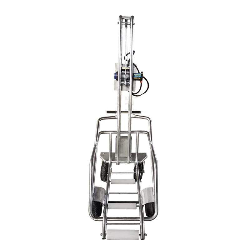 

Автоматическая Тележка из нержавеющей стали для мёртвых свиней, оборудование для разведения животных, прицеп, электрическая тележка для сброса, перетащите тележку для свиней