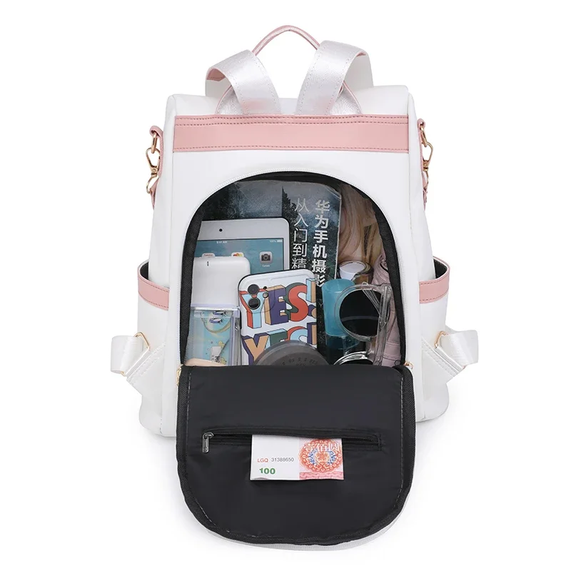 Anti-theft handbag waterproof schoolgirl backpack new leisure female travel backpack 2023