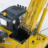 In Stock 1/14 LESU SK500 RC Hydraulic Excavator Remote Control Metal Earth Digger Painted Assembled Light System Model Gift 5