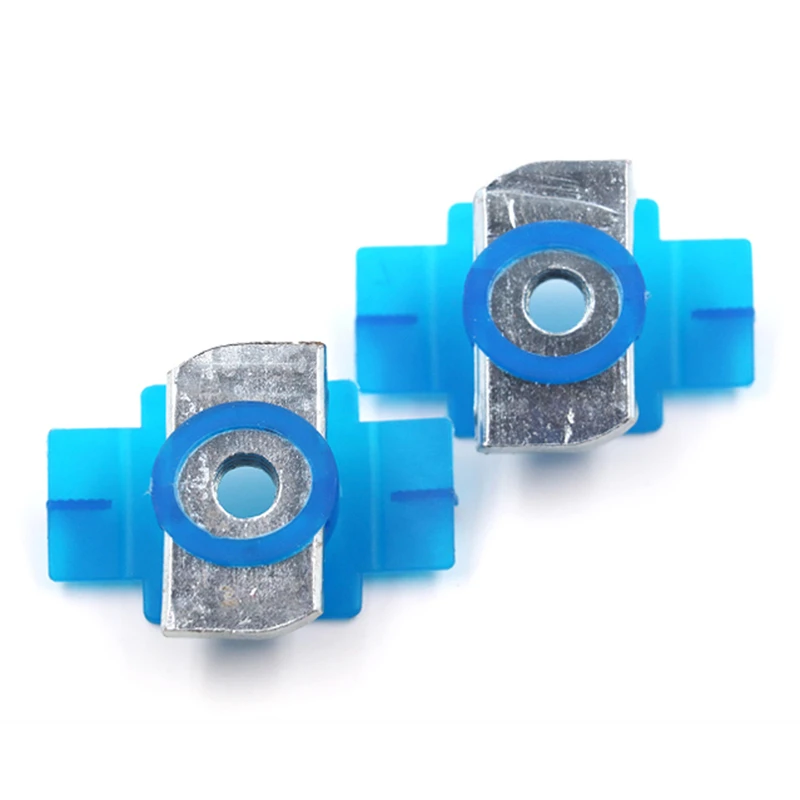 10pcs M8 Slot Nuts Channel Nut Suits T Nut Hammer Head Sliding Carbon Carbon Steel Galvanized T Slot For Platform Roof Rack