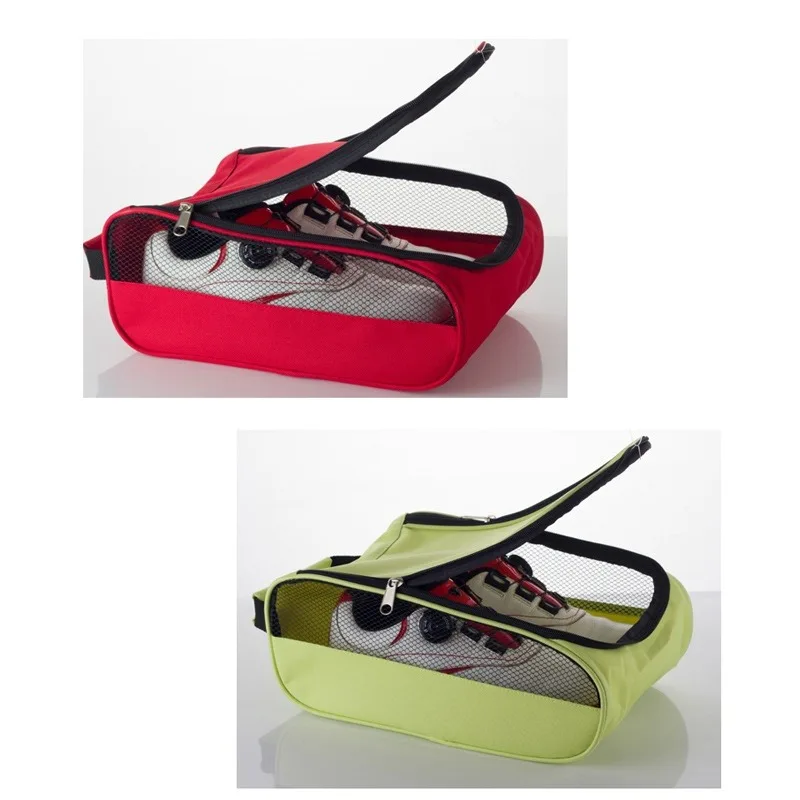 Travel Shoes Bag Travel Portable Shoes Tote Dry Organizer Underwear Clothes Laundry Case Pouch with Breathable Mesh