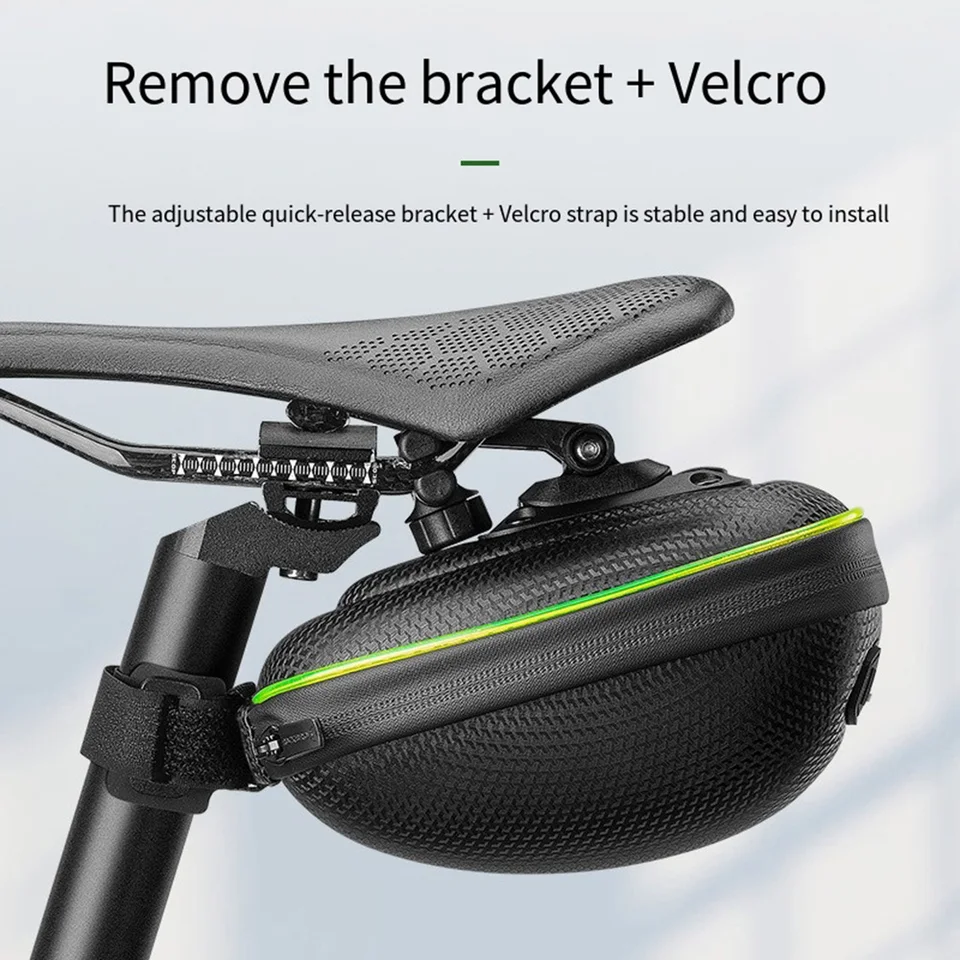 ROCKBROS Sac de Coffre de vélo réfléchissant pour siège