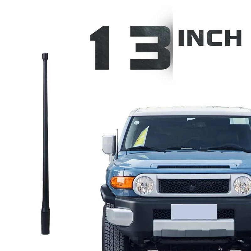 Antenna Per Jeep Wrangler Jk Jku Jl Jlu Rubicon Sahara Gladiator 13 Pollici Adattatore Per Albero Di Ricezione Accessori Per Auto 2007-2021