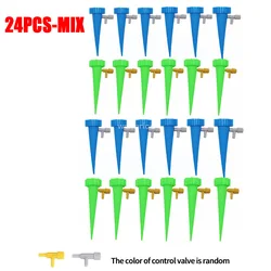 Automatic Drip Irrigation System for Efficient Garden Watering (24PCS - MIx)