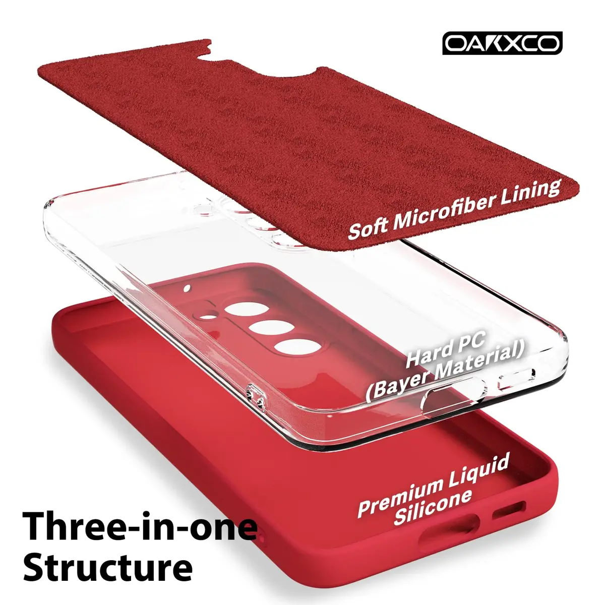Official Silicon Phone Case For Samsung Galaxy S26 S25 S24 S23 S22 S21 S20 Ultra FE Plus S26Ultra + Shockproof Back Cover Funda — view 4