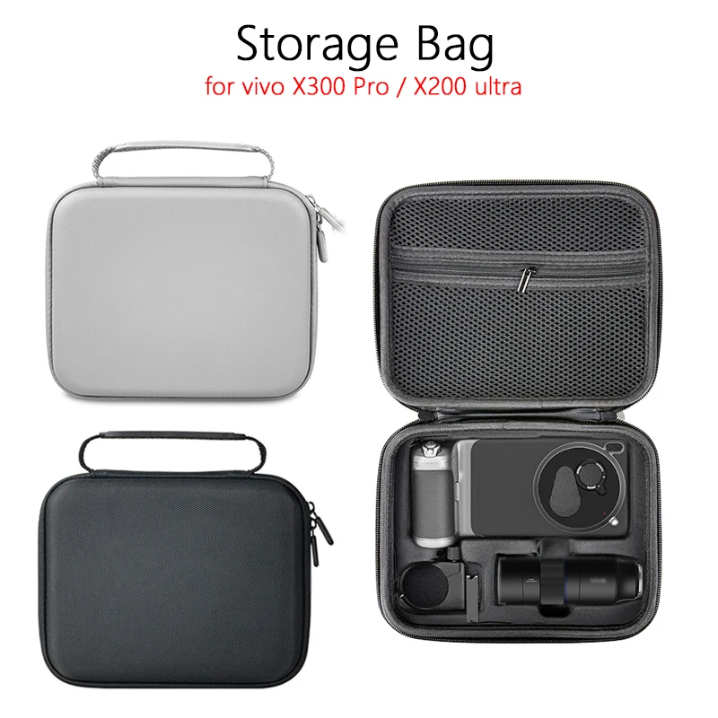 Portable Travel EVA Hard-Shell Camera Accessories Storage Bag