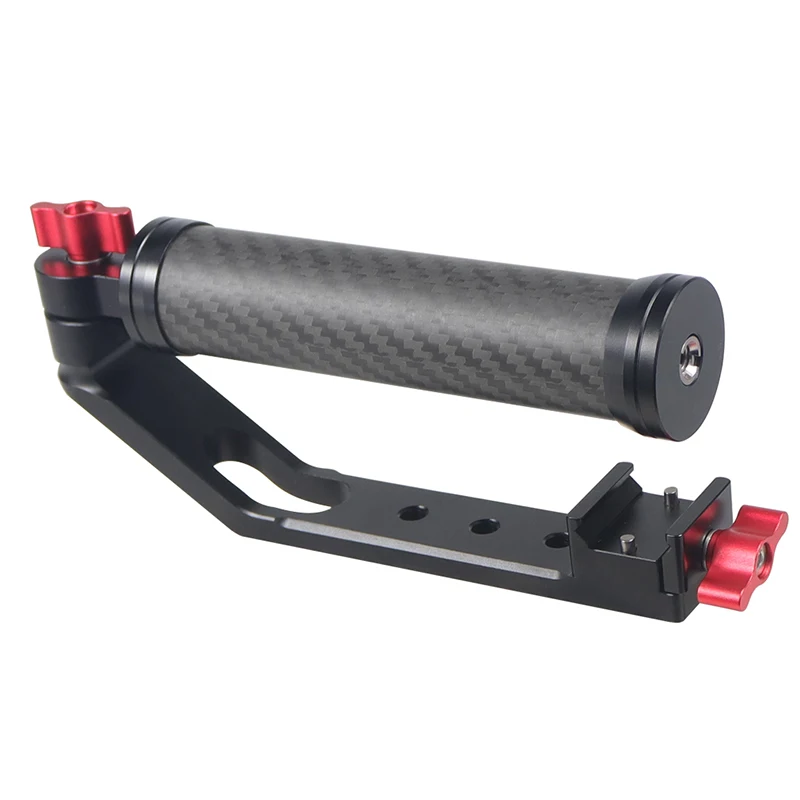 Handheld Gimbal Accessories FEICHAO Carbon Fiber Sling Handgrip Aluminum Foldable Hand Grip Extension Bracket for DJI Ronin RS2 RS3 RS3PRO RS3mini RS4/4PRO