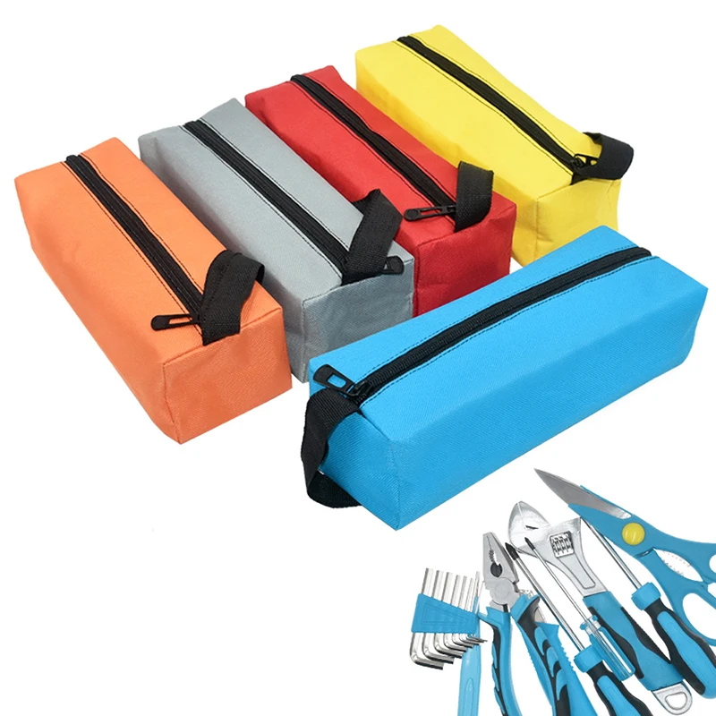 tool bags for sale 1pc Hand Tool Bag Small Screws Nails Drill Bit Metal Parts Tools Bag Waterproof Canvas Instrument Case Organizer Canvas Tool Bag tool pouch