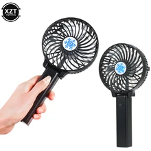 Mini Portable Handheld Fan USB Charging Foldable 3 Speed Adjustable Electric Fan Summer Cool Artifact
