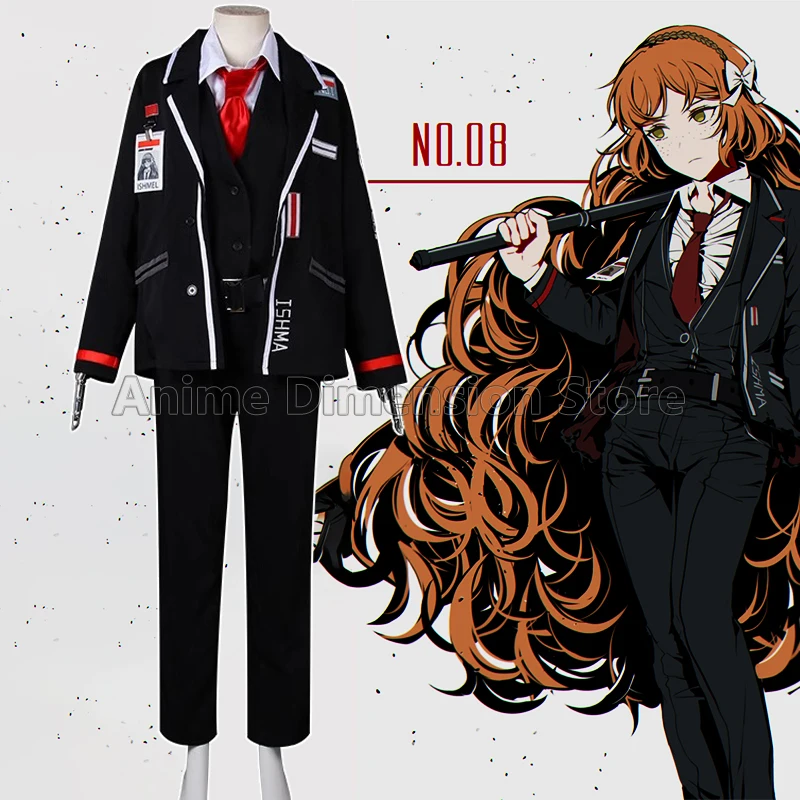 

Ishmael Cosplay Costumes Game Limbus Company Role Play Uniform Female Halloween Carnival Party Outfit