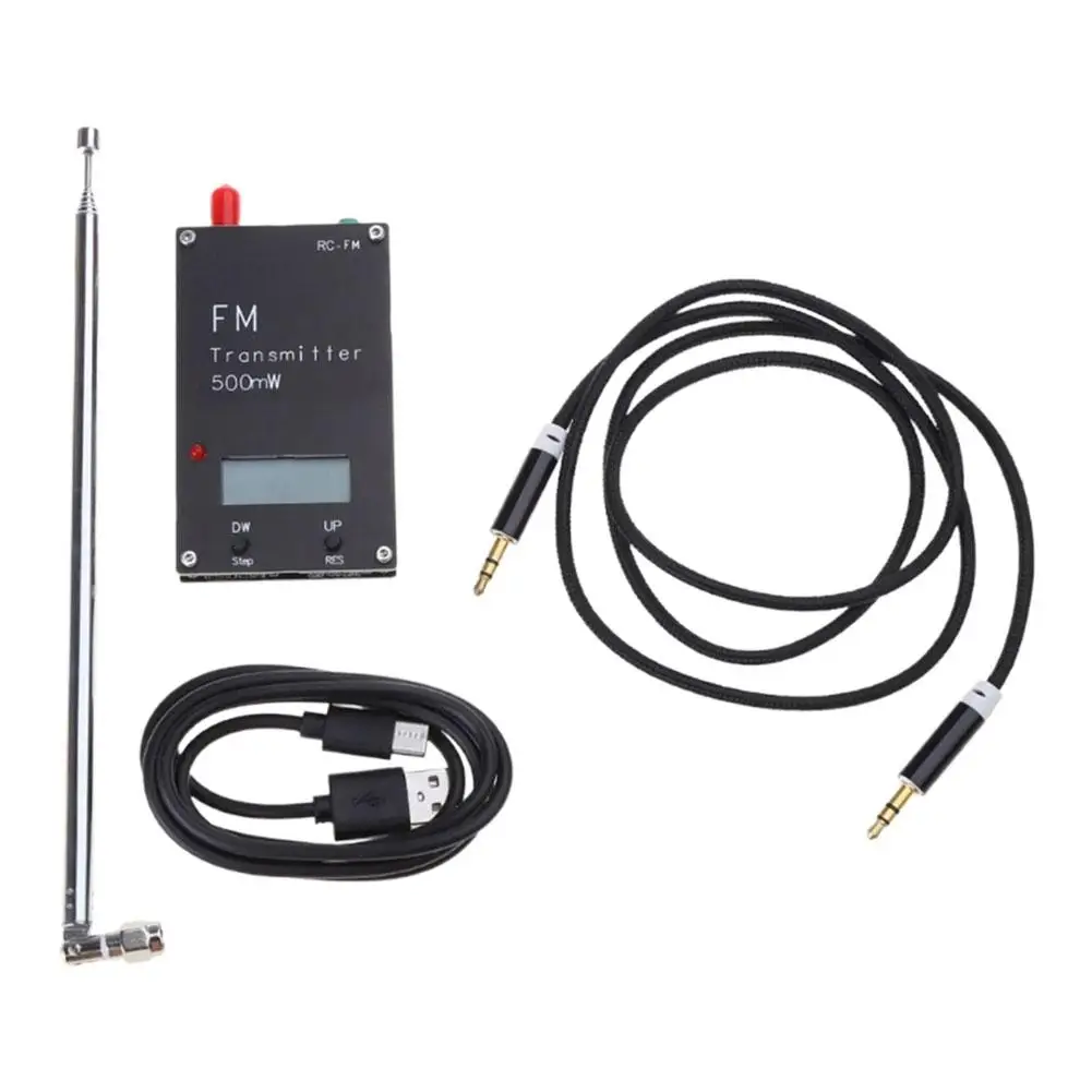 FM-трансмиттер, 2 км, 0,5 Вт, USB Type-C, 76-108 м | AliExpress