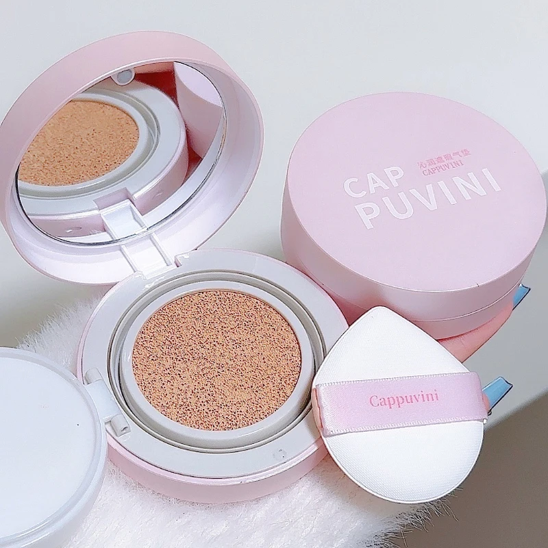 Concealer Air Cushion Moisturizing Natural Makeup Holding Water Resistant Cream Skin Foundation
