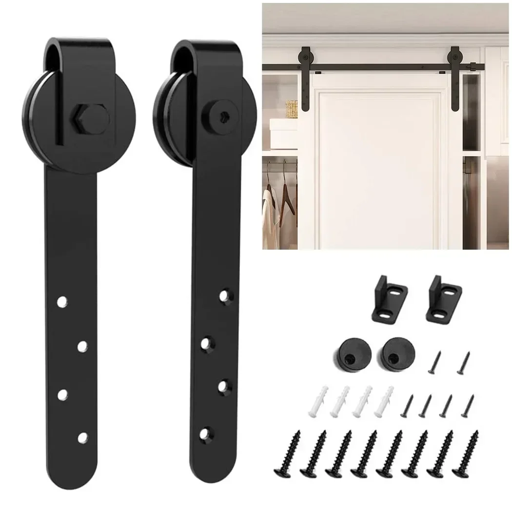 Barn Door Kit Mini Sliding Barn Door Hardware Kits Cabinet Doors Rail Set 1set