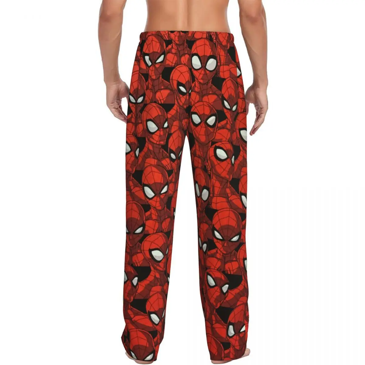 Mens Sleep Shorts Animated Anime Spider Man Pajama