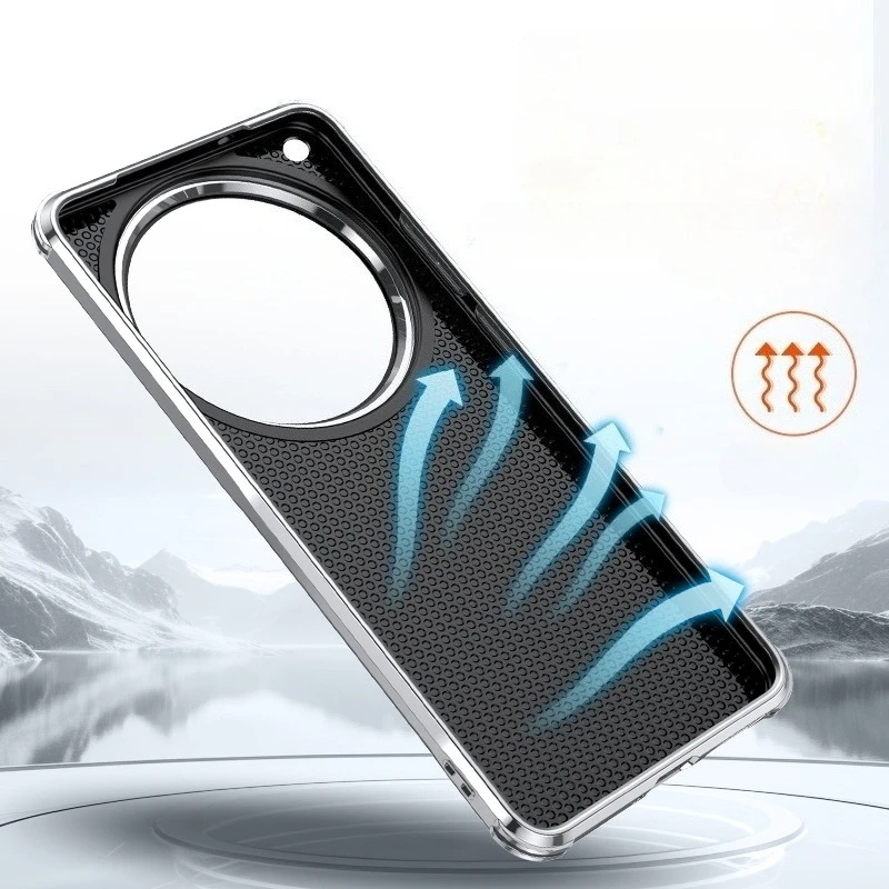 Luxury Plating Leather Metal Lens Holder Shockproof Bumper Protective Stand Cover
