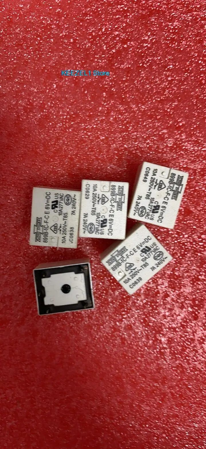Brand new original relay 899-1C-F-C 6VDC 6V 5PCS -1lot =899B-1C-F-C E ...