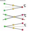 Sports Eye Sight Train Three Beads Brock String Vision Convergence Insufficiency Training Tool Target Pointing Practice 3