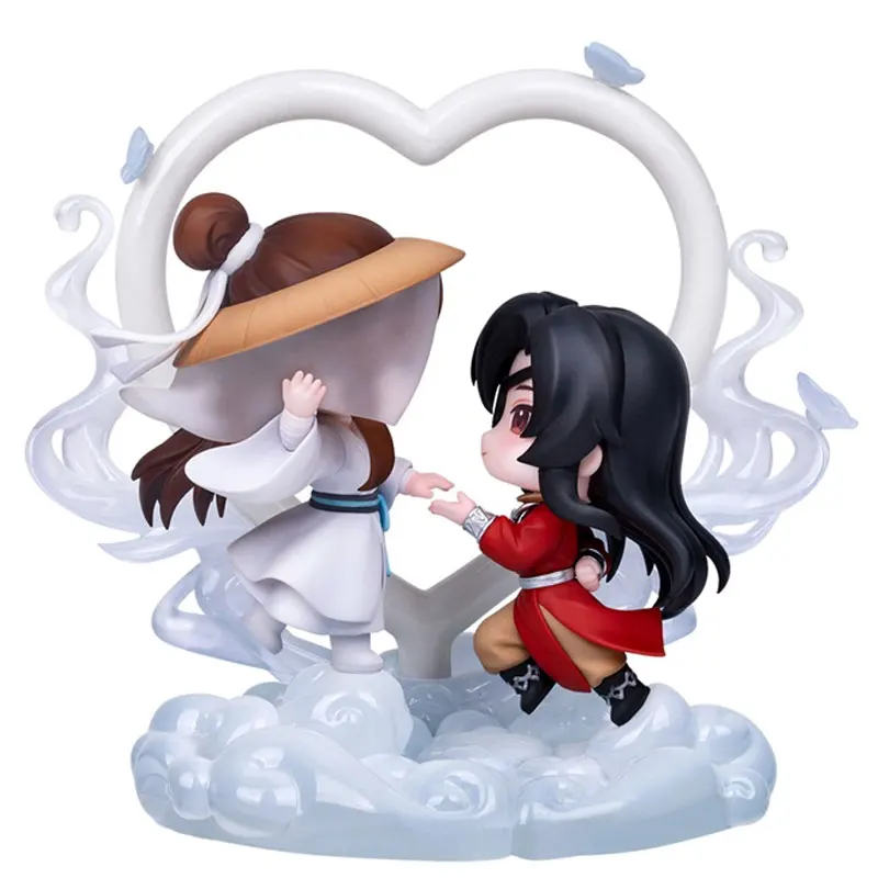

Genuine Heaven Official's Blessing Xie Lian Hua Cheng Staring Light To The Moon Q Version Action Figure Collectible Model Toy