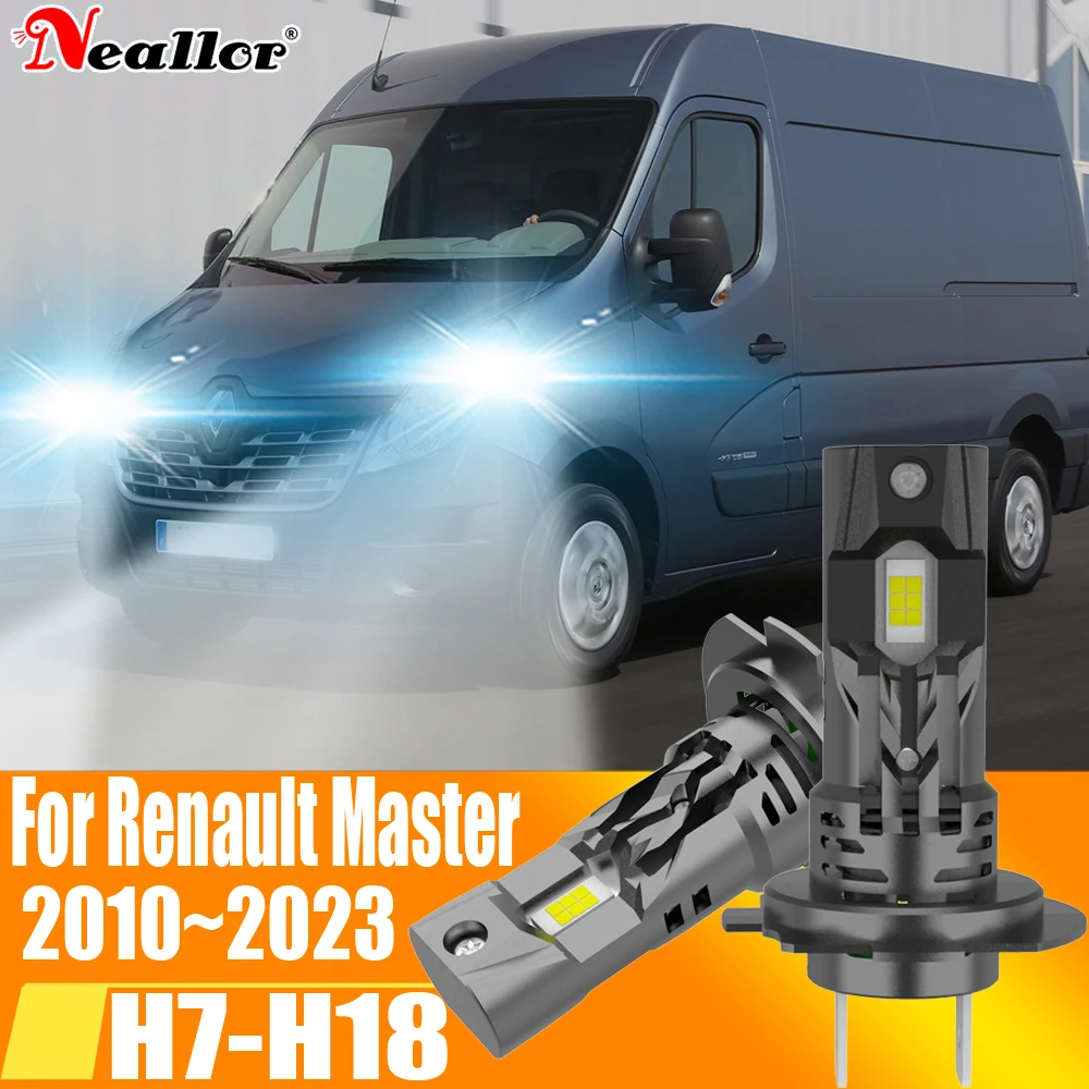 Pack ampoules LED H7 140W Canbus pour RENAULT TRUCKS Mascott Van / Break (01.1999 à 10.2010)