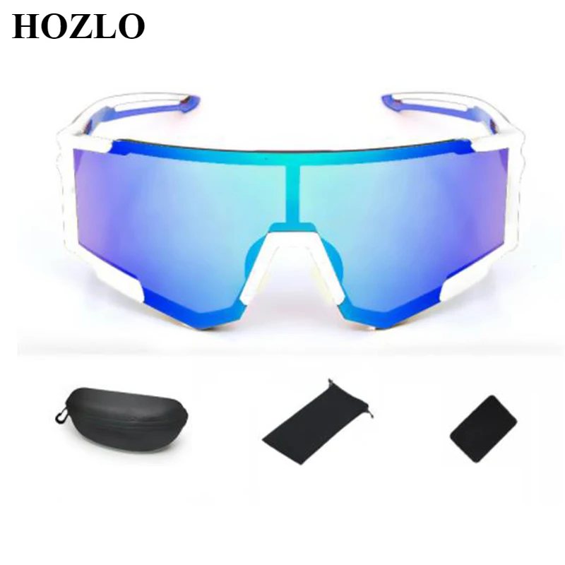 

Cycling glasses outdoor sports large frame polarized sunglasses TR90 men's and women's windproof sand bicycle glasses Polarized