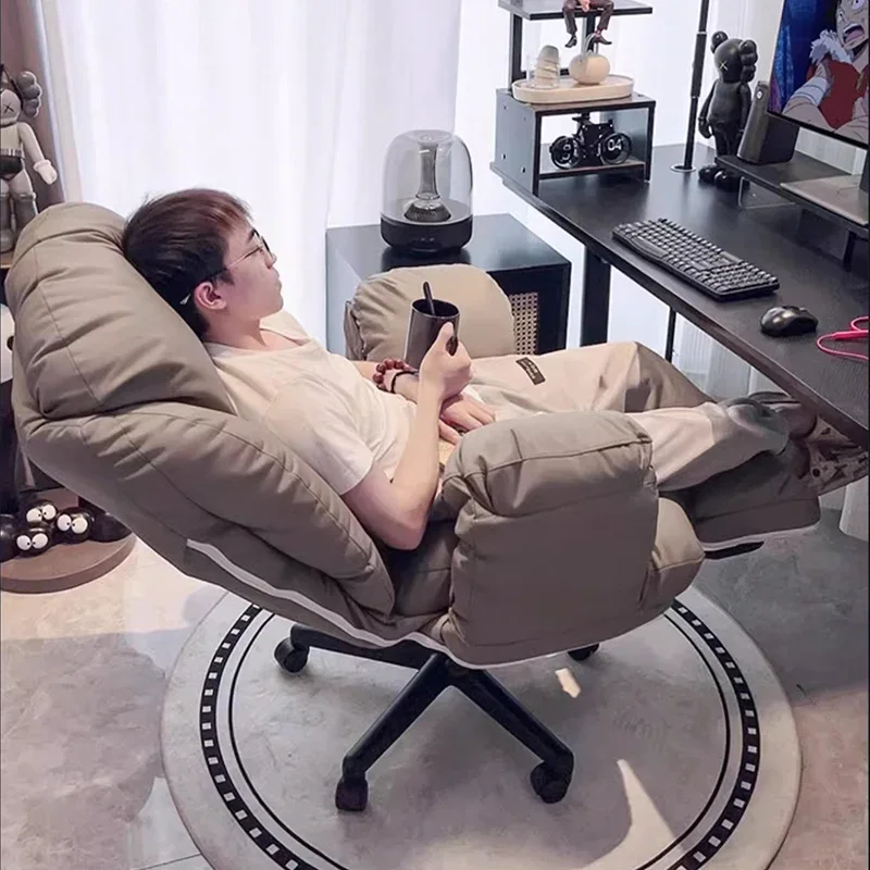 Throne Playseat Office Chair Lounge Comfortable Executive Cushion Nordic Office Chair Relaxing Sillas De Oficina Home Furniture 3