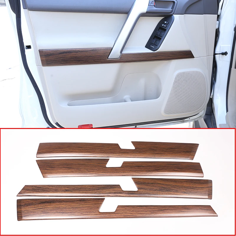 4 шт. для Toyota Land Cruiser Prado FJ150 150 2010-2018 зернистость из сосновой древесины декоративная