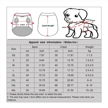 Christmas Dog Clothes Winter Pet Clothing Sweater Clothes For Small Large Dog Cat Puppy Costume Chihuahua Yorkies Shirts XS-4XL 6