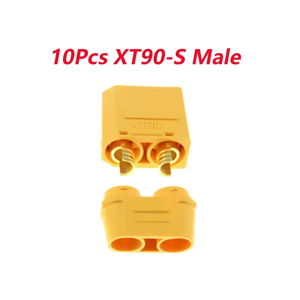 10 Pairs Amass XT90S XT90-S XT90 Connector Anti-Spark Male Female Connector for Battery, ESC and Charger Lead image 9