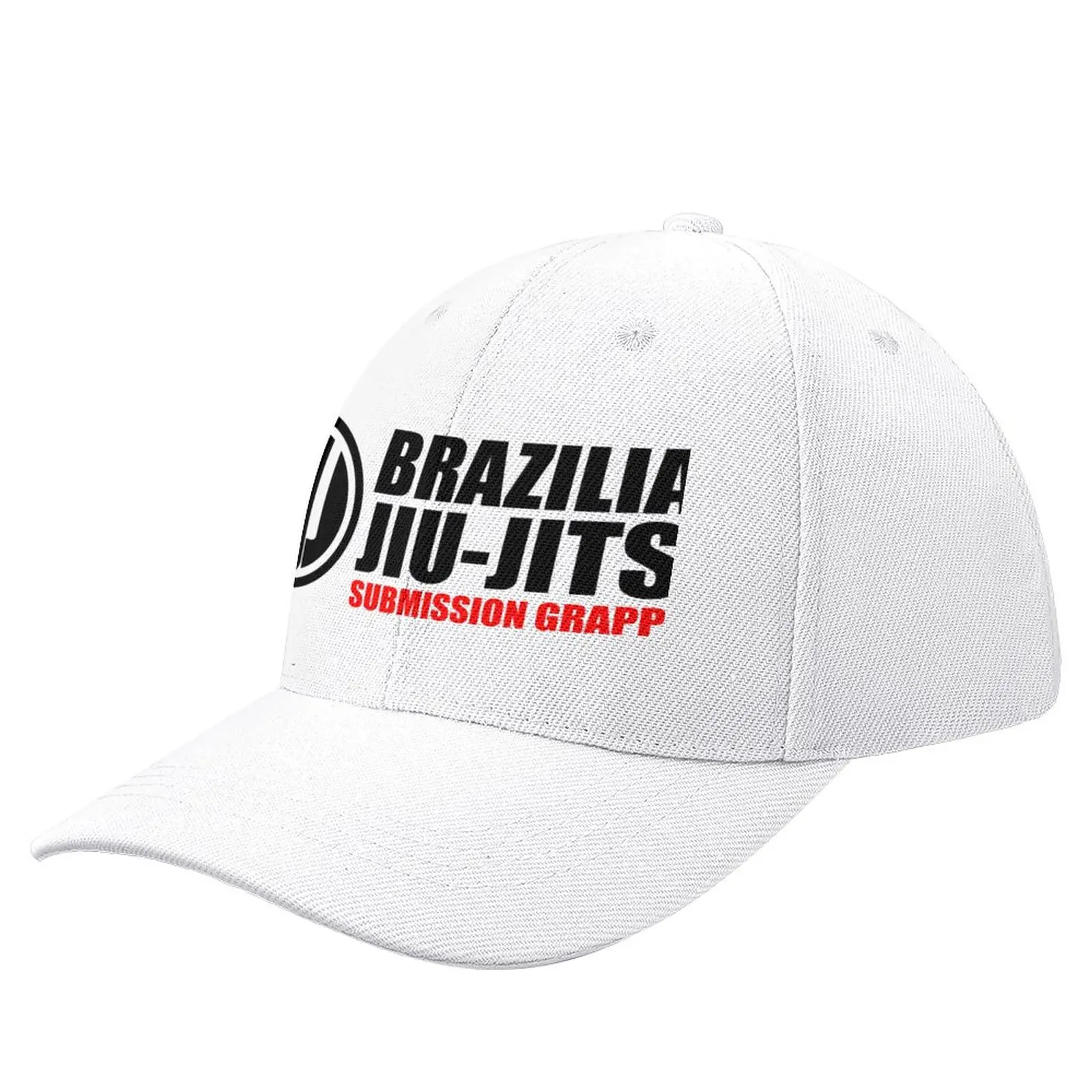 

BJJ - Brazilian Jiu-Jitsu - Submission Grappling - White Baseball Cap Rave fashionable |-F-| Men'S Hats Women'S