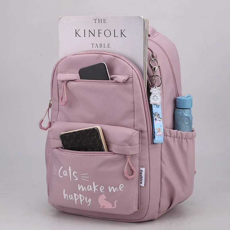 Kawaii Cute Rucksack for Teenage Girls: Stylish School Backpack