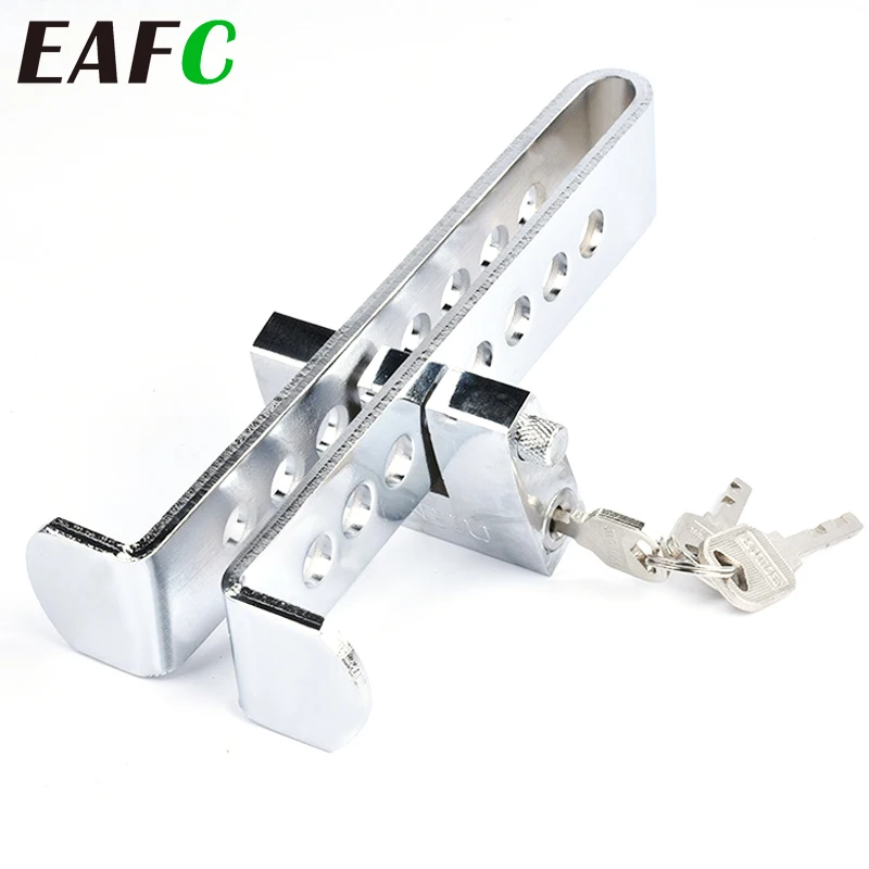 Auto Car Brake Clutch Pedal Lock Universal Stainless Steel Anti-Theft Security Car Accessories brake pedal lock car pedal lock car lock safety lock