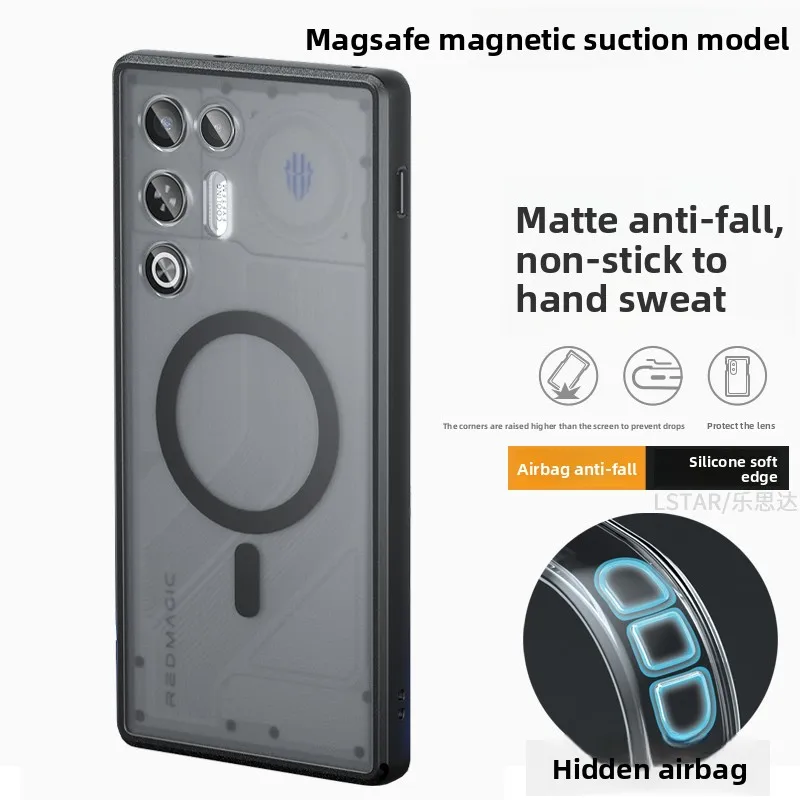 Stylish Matte Anti-Slip Magnetic Stand Shockproof Phone Case Cover