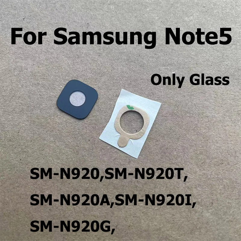 

Back Camera Glass For Samsung Galaxy Note5 Note 5 Rear Camera Glass Lens Cover With Sticker Replacement