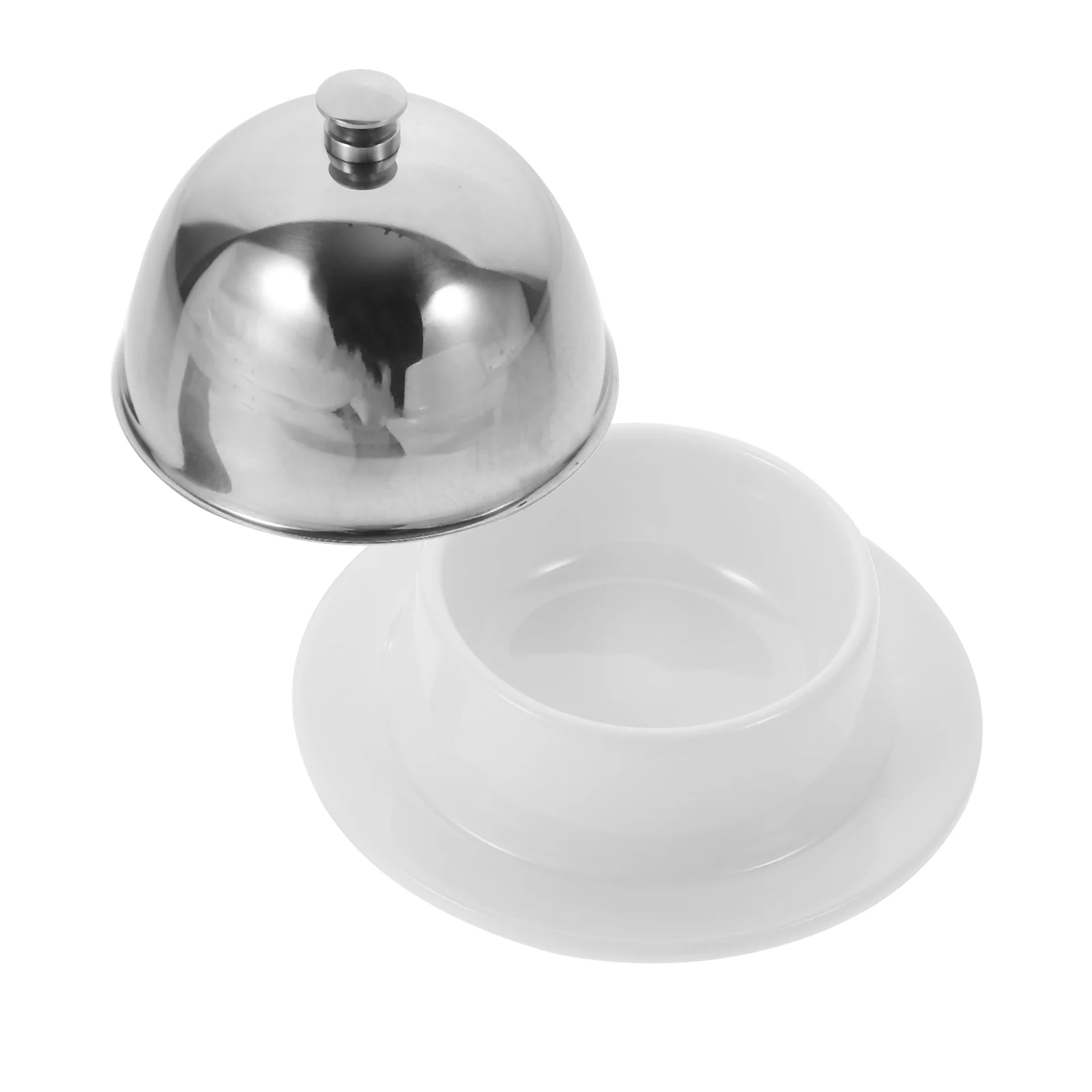 

Stainless Steel Butter Dish Box Cheese Server Storage Keeper Tray Sea Cucumber Dish Container Kitchen Supplies Tableware