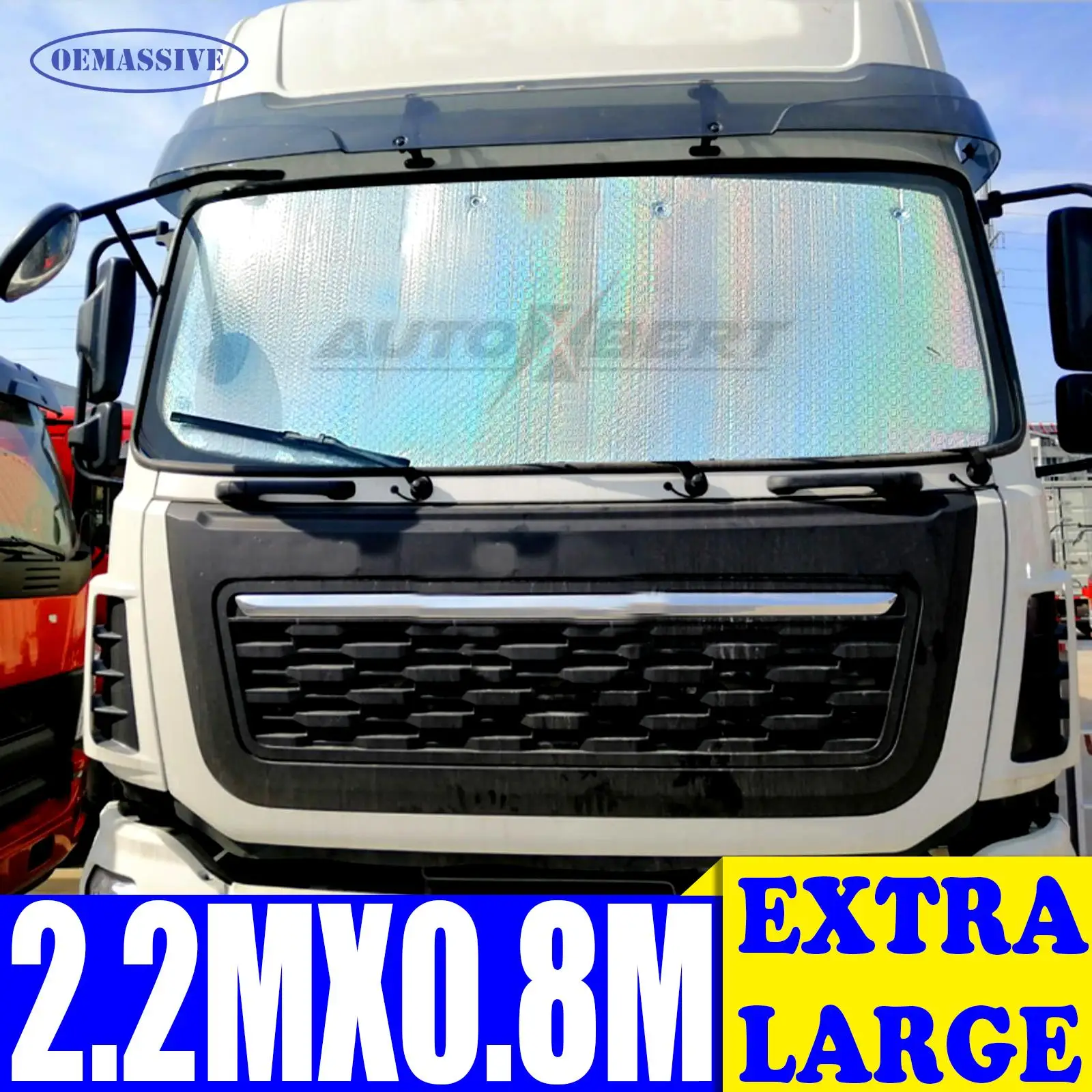 OEMASSIVE220cmx80cmCarWindscreenTruckSunShadeCoverSun