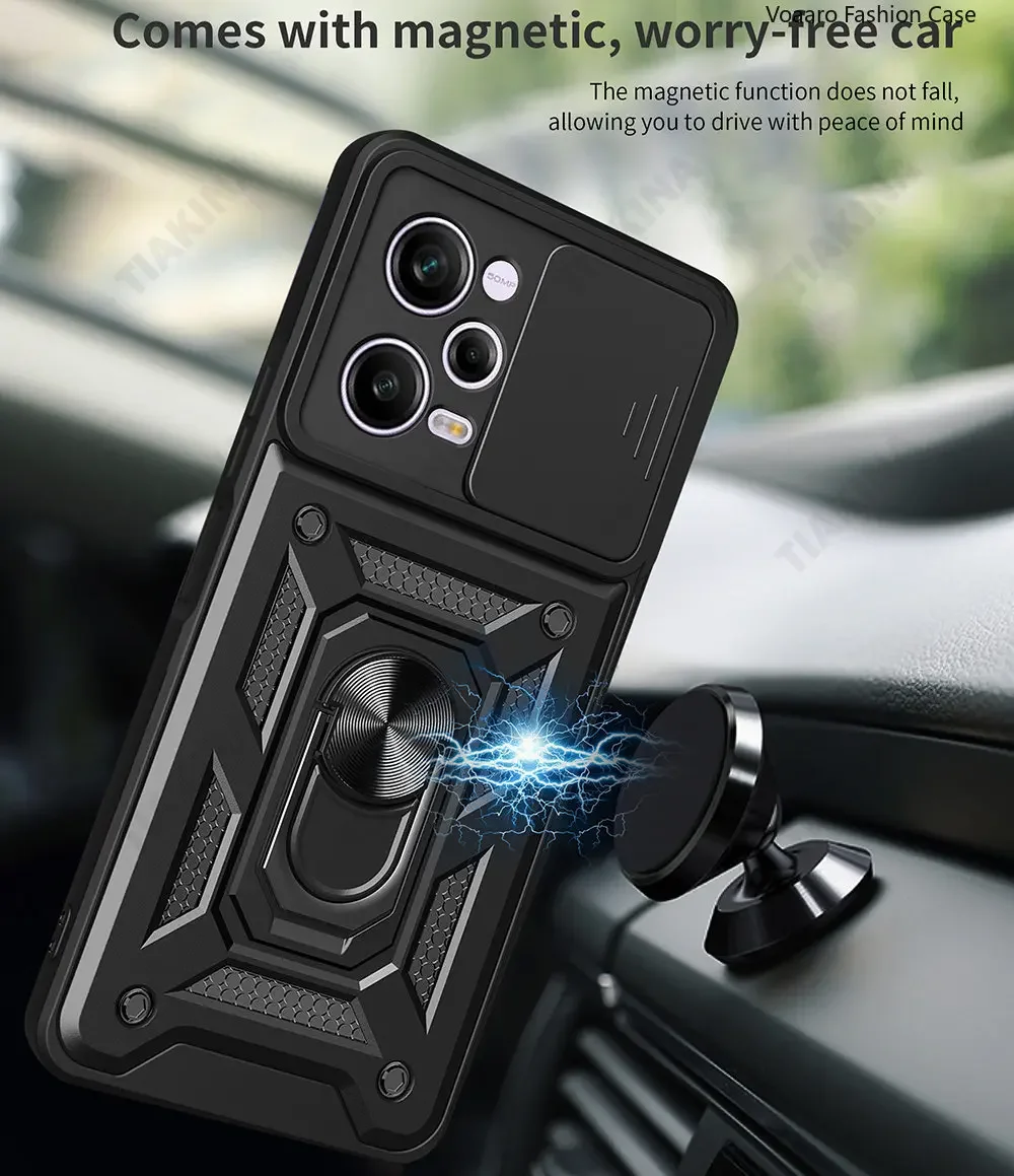 Capa Capinha Case Para Xiaomi Redmi Note 12 5g E Poco X5 5g Armadura - Foto 5