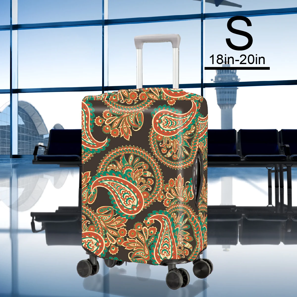 

Моющийся чехол для багажа, моющийся защитный чехол для чемодана с защитой от царапин для чемодана 18-26 дюймов