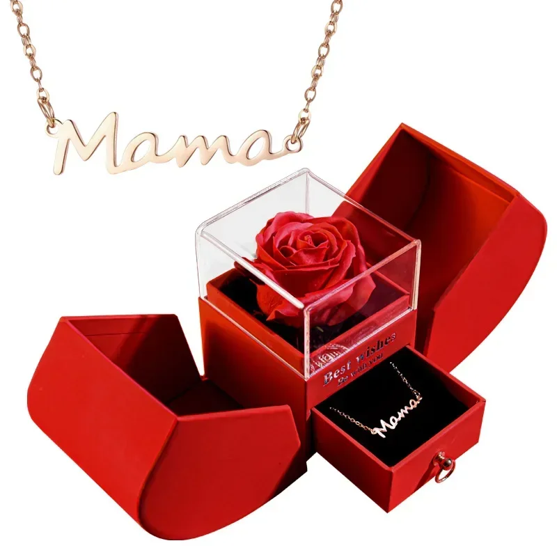 Cadeau voor dames, eeuwige roos, onder bel, schoonheid en het beest, roos, glazen koepel, led, cadeau, Anniv. Vrouw, moeder, oma, oppas, zus