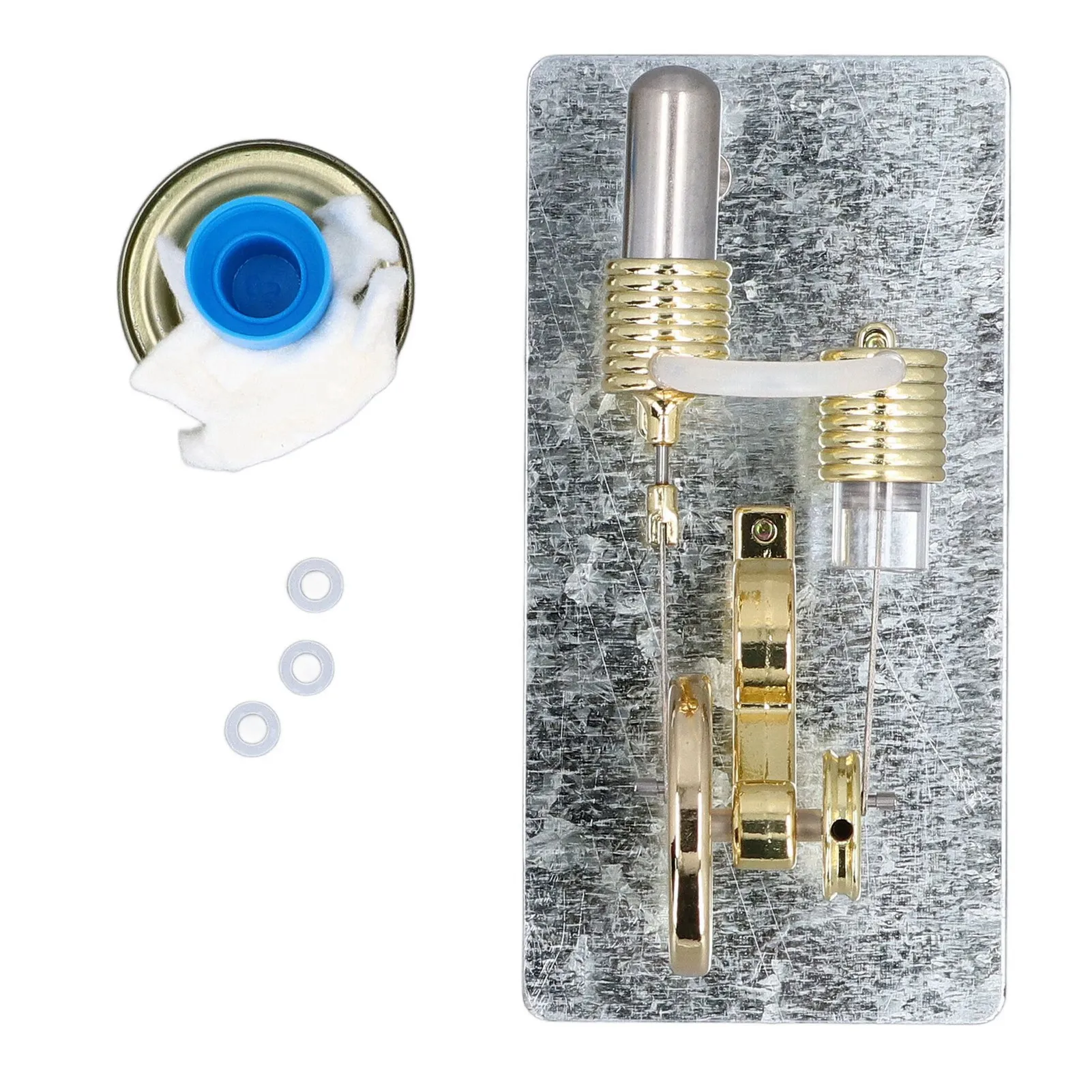 16 Cylinder Engine Model Stirling Engine Kit Educational 16 Cylinder Scientific Principle Easy To Assemble Steam Engine Model