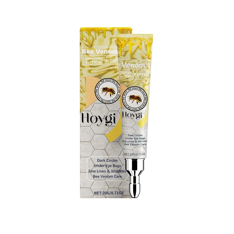 Bee Venom Eye Essence Cream Mildly Anti Wrinkle Firming Cream Reduces Fine Lines Enhance Elasticity Moisturizing Eye Skin