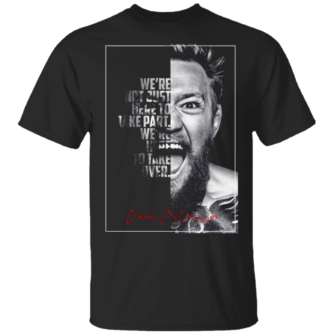 

Conor McGregor Ultimate 2019 Limited Black T-Shirt S-XXXL