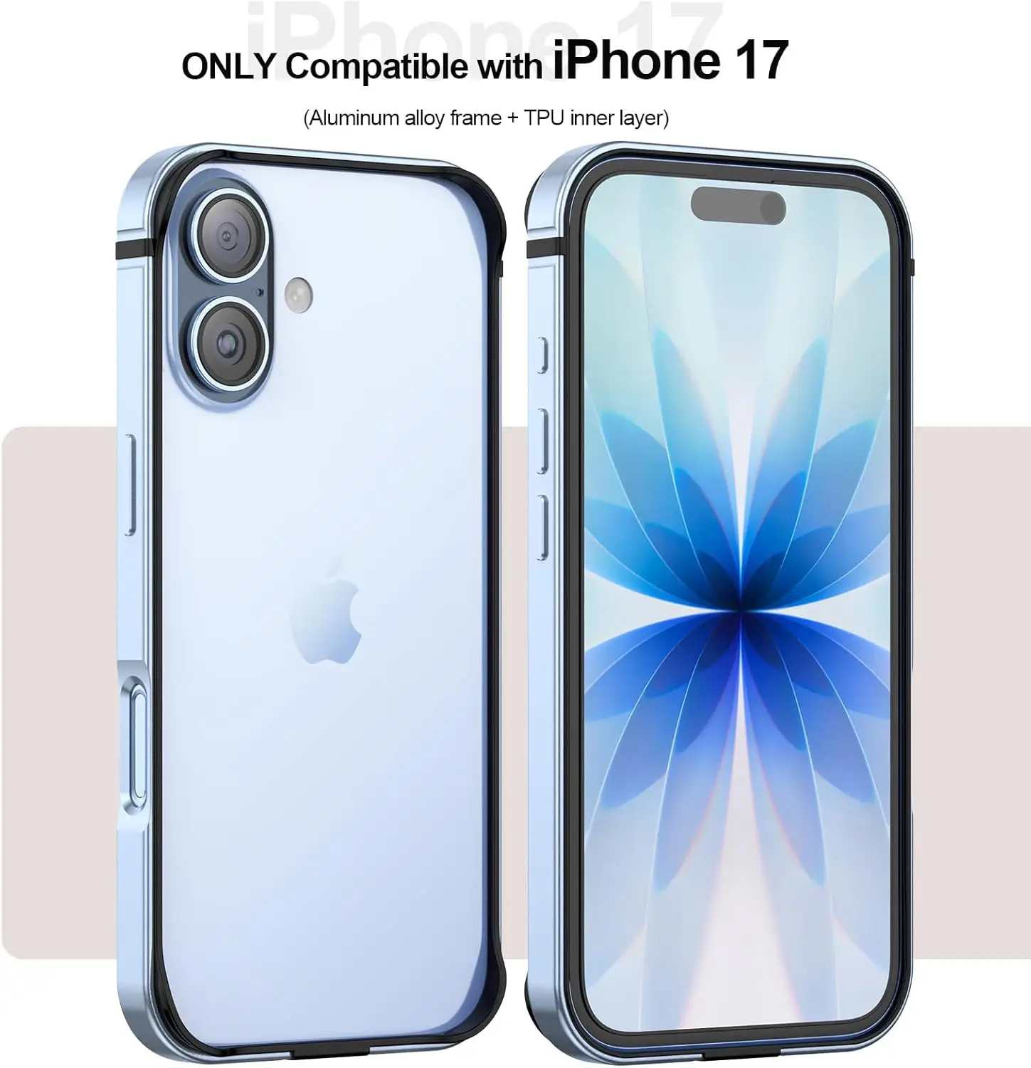 Cosmic Orange Aluminum Frame Bumper Case - Premium Phone Accessory