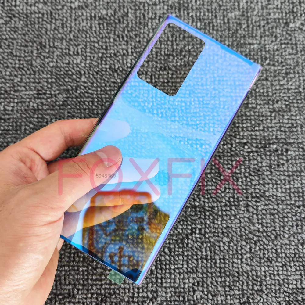 Premium Clear Glass Back Cover - Sleek Rear Housing Replacement