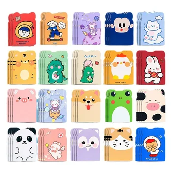 20 pezzi di cartone animato carino mini notebook portatile piccola nota diario libro tascabile per bambini premio piccolo libretto 1