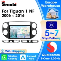 Autoradio Android pour Volkswagen VW Tiguan 1 NF 2006 2008-2012 2013 2014 2015 2016 Carplay Auto lecteur vidéo multimédia stéréo 1
