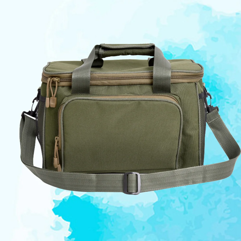 

Waterproof Fishing Tackle Bag Fishing Bait Backpack Handbag Fishing Tool Bags Multifunctional Oxford Cloth Tackle Chest