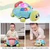 Multifunctional Crawling Turtle Telephone Baby Toy Puzzle Early Education Story Machine Musical Toy 6 Months Infant Baby Gifts 3