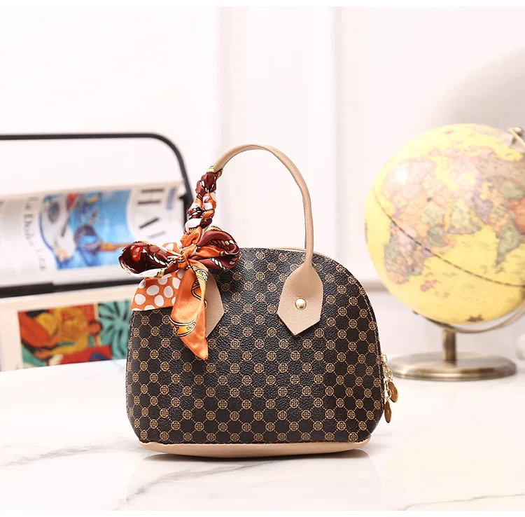 Women Bag Silk Scarf Shell Bag Ladies Handbag Small Bag Female